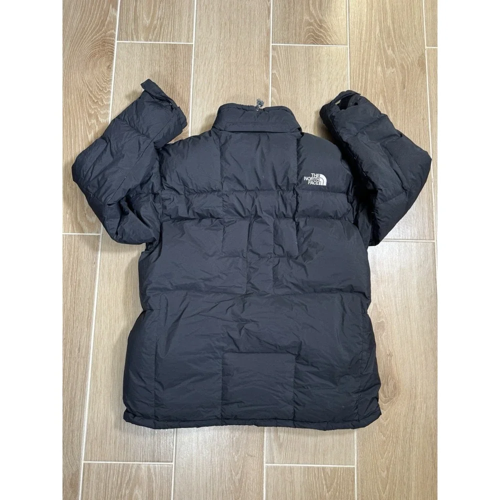 The North Face 600 Fill Down Puffer Jacket Mens XL Black Ripstop Vintage‎ Rare